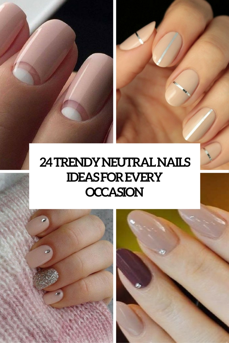 nails neutral trendy every occasion styleoholic manicure shellac nail ombre idea many