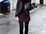 10 Cool Looks With Trendy Burgundy Boots8
