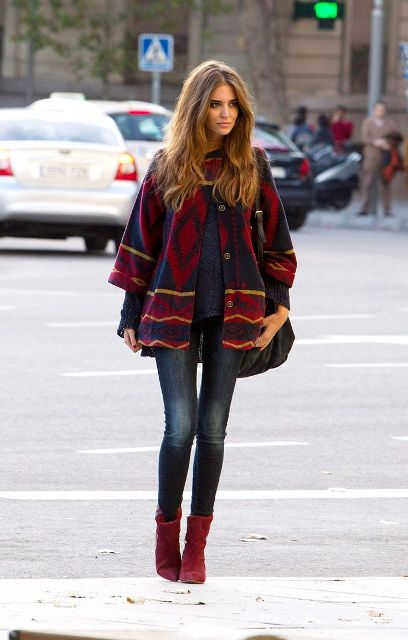 Cool Looks With Trendy Marsala Boots