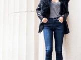 13 Ideas How To Dress Up Your Jeans For A Party 12