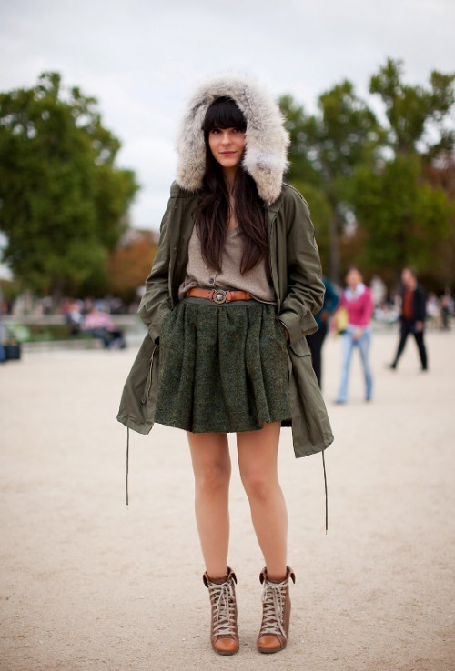 Creative And Stylish Ways To Wear A Parka Right Now