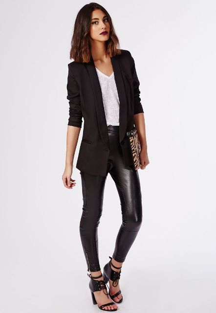 Comfortable Fall Outfits With Trendy Long Line Blazers