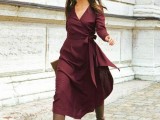15 Cool Dress And Boots Combinations For Fall6