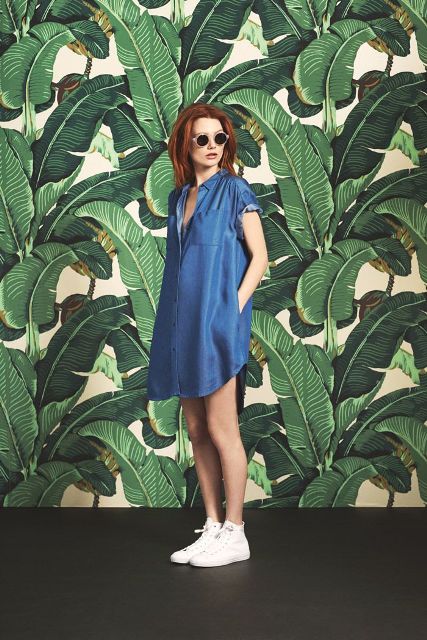 Picture Of Denim Dresses For Girls This Spring 12