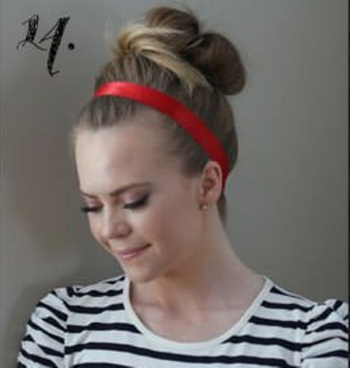 Incredibly Easy Hairstyles With A Ribbon For Every Day