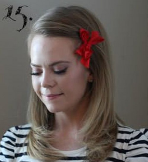 Incredibly Easy Hairstyles With A Ribbon For Every Day