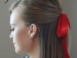 15 Incredibly Easy Hairstyle With Ribbon For Every Day 5