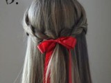 15 Incredibly Easy Hairstyle With Ribbon For Every Day 6