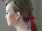 15 Incredibly Easy Hairstyle With Ribbon For Every Day 7