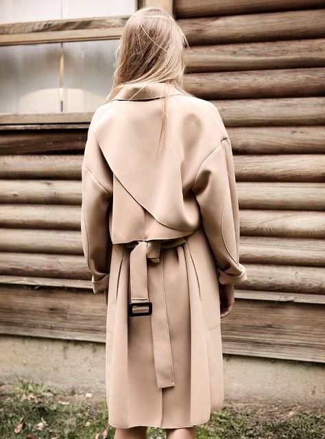 Perfect Fall Outfits With A Nude Trench Coat