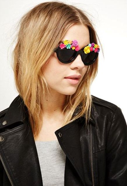 Romantic Flower Sunglasses For Summer