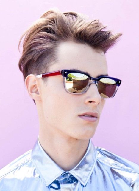 Trendy Mirrored Sunglasses For Men