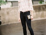16 High Neck Blouse Ideas To Look Trendy6