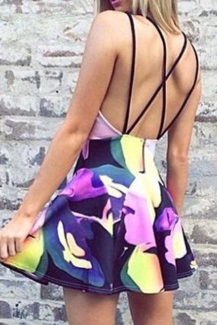 Spaghetti Strap Backless Dresses For This Summer