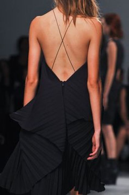 Picture Of Spaghetti Strap Backless Dresses For This Summer 9