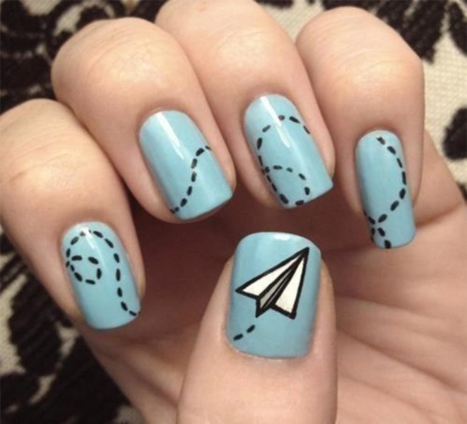 Picture Of back to school nail art ideas to cheer you up  3