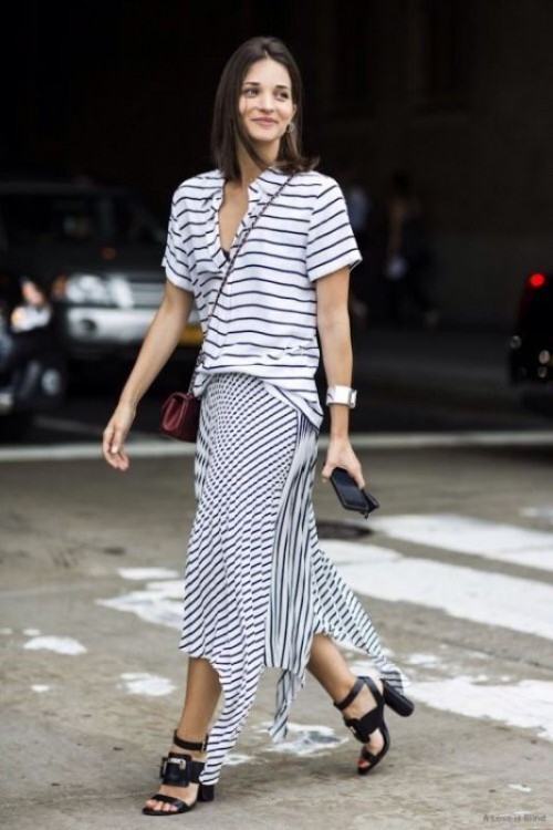 Cool Ways To Rock Stripes On Stripes Trend Now