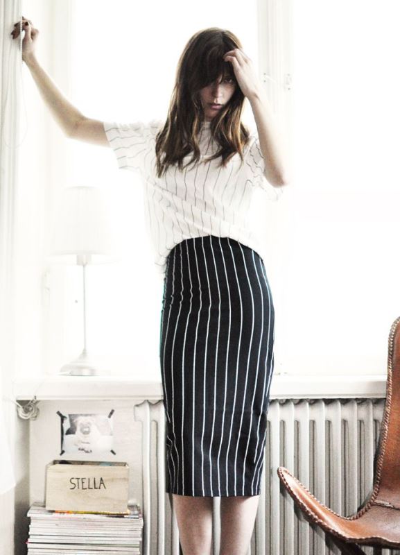 Cool ways to rock stripes on stripes trend now  3