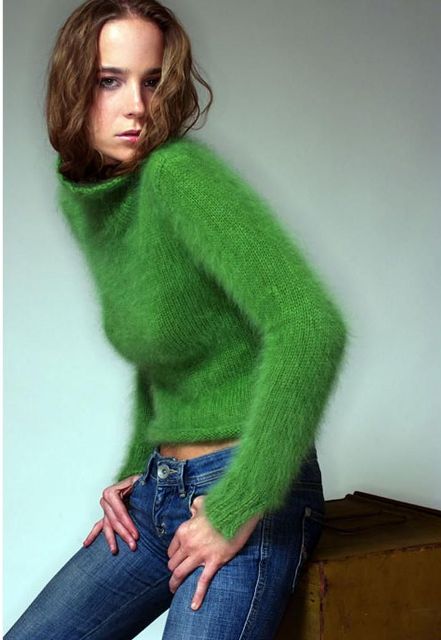 Fuzzy Houndstooth Sweater Jacket - Bellissima