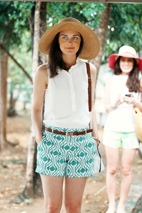 Chic Ways To Rock Printed Shorts This Summer