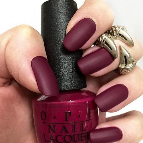 Trendy And Hot Matte Manicure Ideas