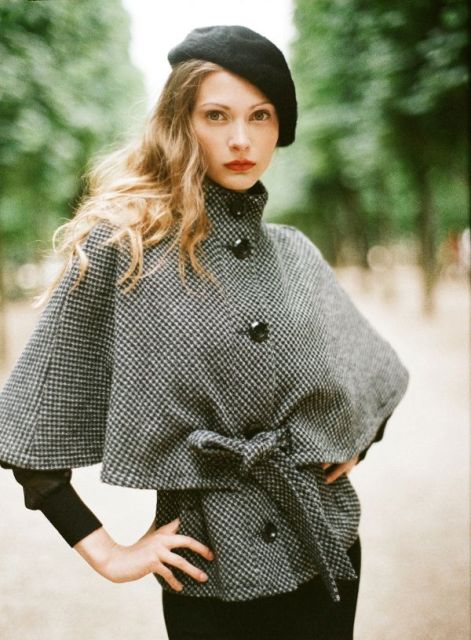 Chic Ways To Rock A Beret This Fall
