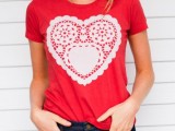 20 Ideas Of Heart Print Shirts For Valentine’s Day19