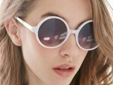 20 Trendy White Frame Sunglasses For This Summer13