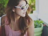 20 Trendy White Frame Sunglasses For This Summer17