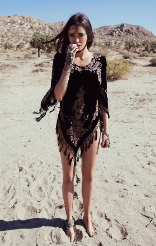 Cool Fringe Cover Ups To Rock At The Beach