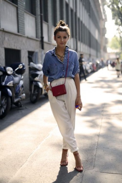 Ways To Style Chambray This Summer