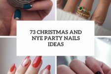 73 christmas and nye party nails ideas cover