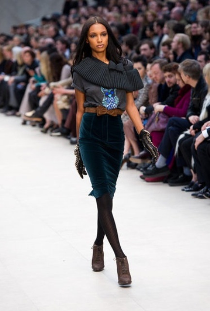 Awesome Velvet Skirt Ideas For Every Girl