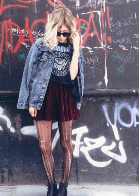 Picture Of Awesome Velvet Skirt Ideas For Every Girl 9