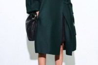 18 Chic Emerald Coats For Winter7