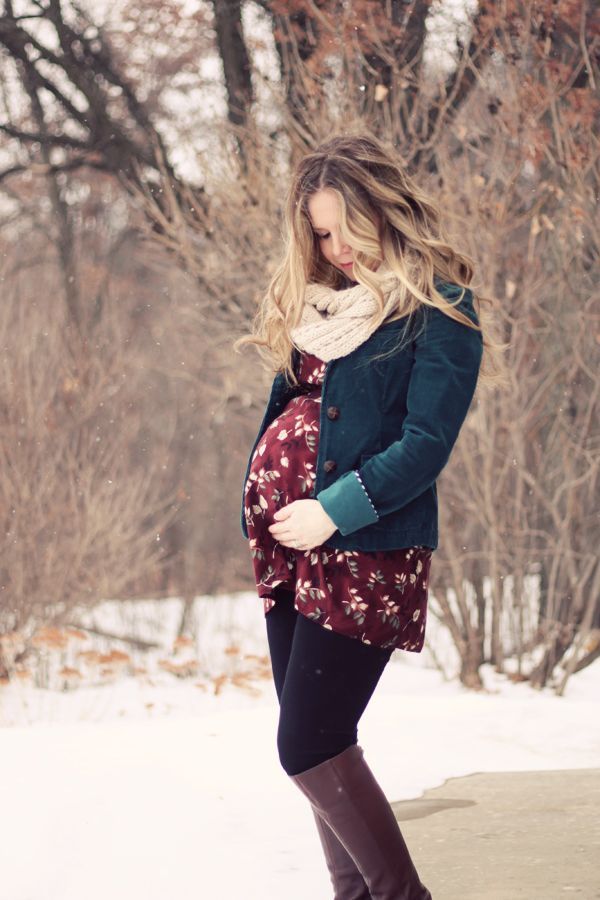 Maternity winter outfits to enjoy the season  6