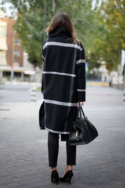 Picture Of Awesome Striped Coats For Ladies 4