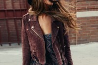 18 Suede Jacket Outfits For Stylish Ladies2
