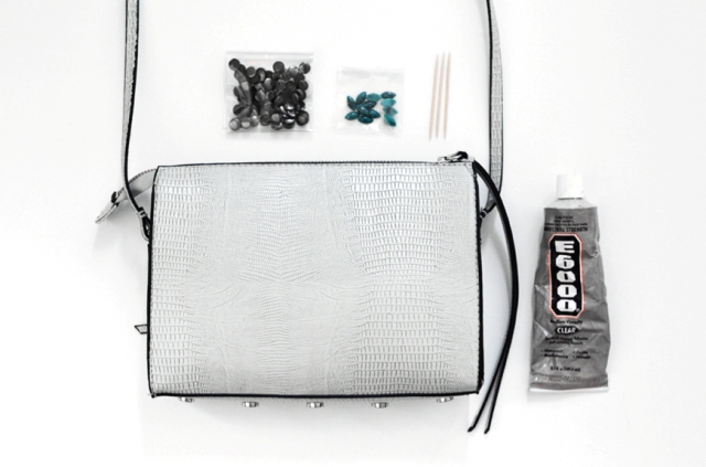 Picture Of Cool DIY Embellished Crossbody Bag 2