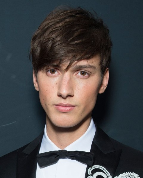 Picture Of Angular Fringe Hairstyle Ideas For Men 14