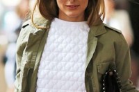 16 Green Army Jacket Outfits For Stylish Girls