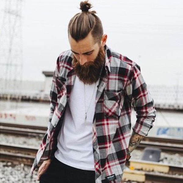 Picture Of sexiest ways to pull off a man bun  7