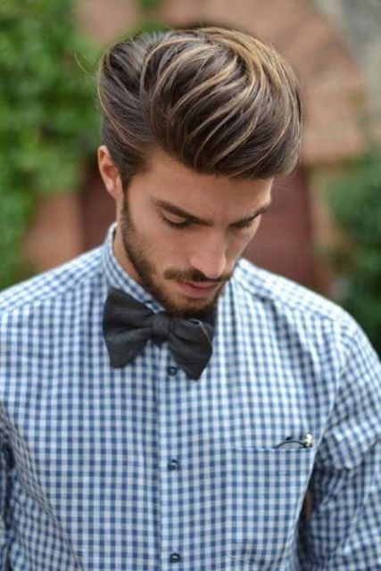 Picture Of Stylish Pompadour Hairstyle Ideas For Men 14
