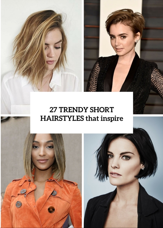 27 trendy short hair looks that inspire