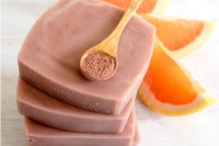 pink grapefruit soap