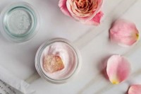 rose hibiscus whipped body butter