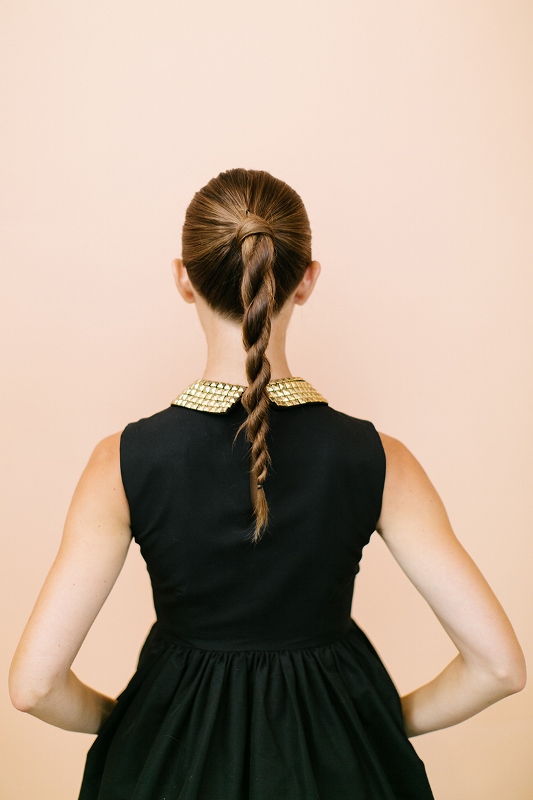 Sophisticated And Trendy DIY Twisted Ponytail To Try