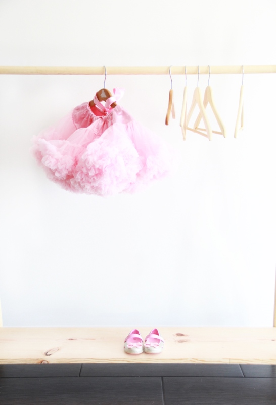 The Easiest DIY Wooden Clothing Rack To Make