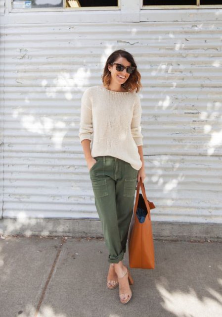 Fashionable Spring Outfits With Mules