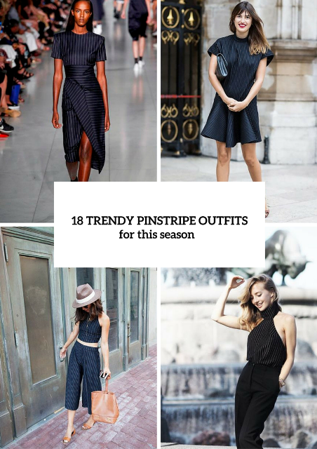 18 Trendy Pinstripe Outfits For This Season